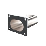 QTP 3in Weld-On QTEC Low Profile Connection Oval Tube Kit thumbnail 1