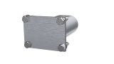 QTP 3in Weld-On QTEC Low Profile Connection Oval Tube Kit thumbnail 2