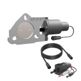 QTP 2.5in Bolt-On QTEC Electric Cutout Valve - Single thumbnail 2