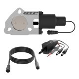 QTP 2.5in Bolt-On QTEC Electric Cutout Valve - Single thumbnail 6