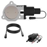 QTP 3.5in Bolt-On QTEC Electric Cutout Valve - Single thumbnail 6