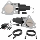 QTP 3in Bolt-On QTEC Dual Electric Cutout Valves - Pair thumbnail 2