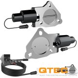 QTP 3in Bolt-On QTEC Dual Electric Cutout Valves - Pair thumbnail 9