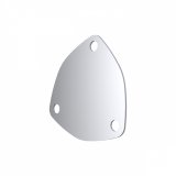 QTP 3in Bolt-On QTEC 3 Bolt Cover Plate thumbnail 2