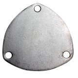 QTP 3.5in Bolt-On QTEC 3 Bolt Cover Plate thumbnail 1