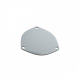 QTP 4in Bolt-On QTEC 3 Bolt Cover Plate thumbnail 1