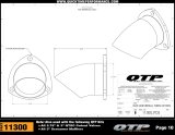 QTP 3in Bolt-On QTEC Adjustable Turn Down thumbnail 4
