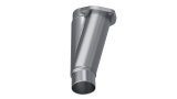 QTP 2.25in Weld-On QTEC Exhaust Cutout Y-Pipe thumbnail 6
