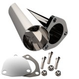 QTP 2.5in Weld-On QTEC Exhaust Cutout Y-Pipe thumbnail 8
