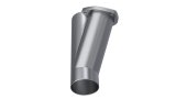 QTP 3in Weld-On QTEC Exhaust Cutout Y-Pipe thumbnail 4