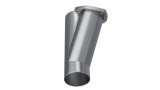 QTP 3in Weld-On QTEC Exhaust Cutout Y-Pipe thumbnail 6