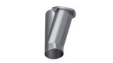 QTP 3.5in Weld-On QTEC Exhaust Cutout Y-Pipe thumbnail 6