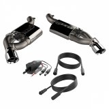 QTP 2016-2024 Chevrolet Camaro SS QTP Screamer Axle Back Dual Tip Bumper thumbnail 4