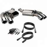 QTP 2016-2024 Chevrolet Camaro SS QTP Screamer Axle Back Quad Tip Bumper thumbnail 3