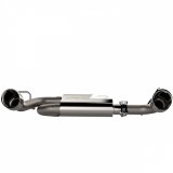 QTP 2007-2018 Jeep Wrangler JK QTP Screamer Axle Back thumbnail 4
