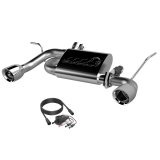 QTP 2007-2018 Jeep Wrangler JK QTP Screamer Axle Back thumbnail 6