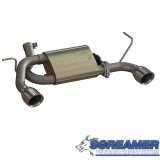 QTP 2007-2018 Jeep Wrangler JK QTP Screamer Axle Back thumbnail 7