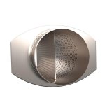 QTP 2.5in Weld-On 304SS Screamer Muffler w/Bolt-On QTEC Electric Cutout thumbnail 4