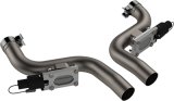 QTP 2015-2023 Dodge Challenger, Charger & Chrysler 300C 6.2,6.4L QTP Aggressor Cutout Pipes thumbnail 2