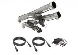 QTP 2021-2024 Ram TRX 6.2L Aggressor Cutout Pipe thumbnail 2