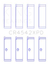 King Honda K-Series 2.0L/2.4 LXP Tri-Metal Performance Connecting Rod Bearing (Set of 4) - Size STDX thumbnail 7