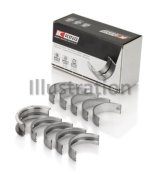 King Engine Bearings Performance Ford ZETEC 1.6L/1.8L/2.0L Main Race Bearing Set thumbnail 5
