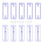 King Audi/Volkswagen ADZ/AWT/APK/BHP/BPY/AKS 1.6/1.8/2.0L Crankshaft Main Bearing Set thumbnail 8