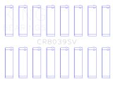 King Engine Bearings 08-10 Ford Powerstroke 6.4L (Size +.50mm) Connecting Rod Bearing Set thumbnail 3