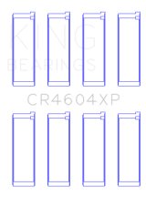 King 07-09 Mazdaspeed 3 L3-VDT MZR DISI (t) Duratec High Performance Rod Bearing Set - Size +.025mm thumbnail 3