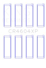 King 07-09 Mazdaspeed 3 L3-VDT MZR DISI (t) Duratec High Performance Rod Bearing Set - Size +.025mm thumbnail 7