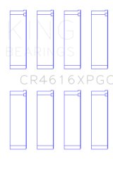 King Engine Bearings Subaru FA20 (Size .026) pMaxKote Performance Rod Bearing Set thumbnail 2