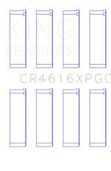 King Engine Bearings Subaru FA20 (Size .026) pMaxKote Performance Rod Bearing Set thumbnail 5