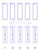 King Engine Bearings Audi CDAA/CDHA/CDHB/CDAB Main Bearing Set (Set of 5) - Size STD thumbnail 9