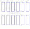King Engine Bearings Chevrolet 262 (Size .026) Connecting Rod Bearings (Set of 6) thumbnail 5