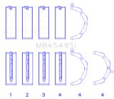 King Engine Bearings Ford EcoBoost 3.5L/3.7L V6 Main Bearing Set - Size STD thumbnail 2