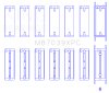 King Engine Bearings BMW M20/M50 2.0L/2.5L/2.7L Crankshaft Main Bearings Set - 7 Pairs Coated thumbnail 9