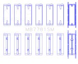 King Engine Bearings BMW N57 D30 A/B/C/N57N/N57S Main Bearing Set - Size +0.25mm thumbnail 5