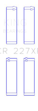 King Audi R8 4.2L/5.2L/Lamborghini Gallardo/Huracan V10 Coated Rod Bearing Set (of 2) - Size +0.25mm thumbnail 6