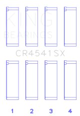 King Engine Bearings Bearings Honda F23A/F23Z/K20A3 Connecting Rod Bearing Set thumbnail 3