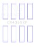 King Engine Bearings Ford Zetec S/Ecoboost 1.6 (Size .026) Connecting Rod Bearing Set of 6 thumbnail 8