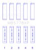 King Engine Bearings Audi/VW 1.8/2.0 TSI/TFSI Performance Main Bearing Set - Size STD thumbnail 3
