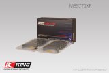 King Engine Bearings Nissan VK45DD/E/ VK50VE/ Vk56DE/VD (Size 0.26) Main Bearing Set thumbnail 3
