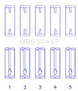 King Engine Bearings Mazda B6/B6-T/ZM/B3/B5 Main Bearing Set - Size +0.25mm thumbnail 3