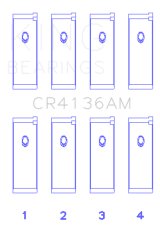King Engine Bearings 91-02 Nissan SR20DE L4 DOHC 16 Valves (Size STD) Rod Bearing Set thumbnail 7