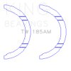 King Engine Bearings Toyota 1ZZ-FE Thrust Washer Set thumbnail 6