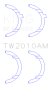 King Engine Bearings Volkswagen JR 1.6L (td) Thrust Washer Set thumbnail 7