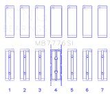 King Engine Bearings BMW N55B30A/N53B30A/N52B30A Main Bearing Set - Size STD thumbnail 6