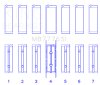 King Engine Bearings BMW N55B30A/N53B30A/N52B30A Main Bearing Set - Size STD thumbnail 9