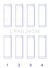 King Engine Bearings Hyundai G4KE/G4KC Rod Bearings (Set of 4) thumbnail 3
