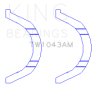 King Engine Bearings Nissan HR15 / 16DE Thrust Washer Set thumbnail 7